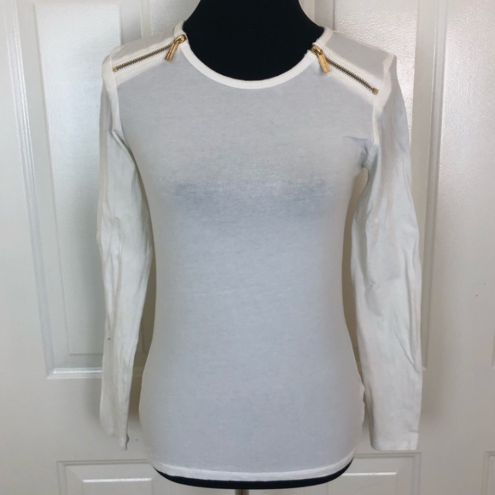 MICHAEL Michael Kors Women’s Off-White Top Size S